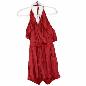 Meghan LA Studded Halter Romper